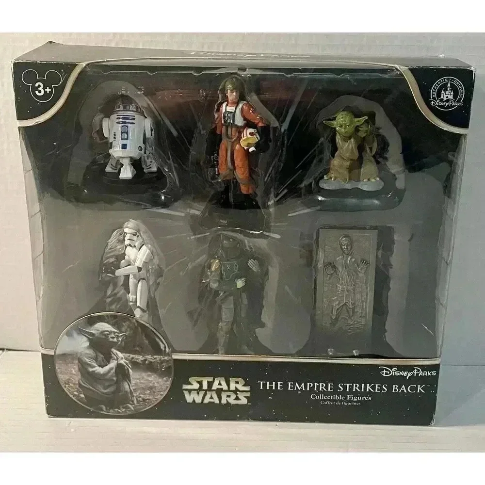 Disney Parks Star Wars Collectible The Empire Strikes Back Figure Set 6 pc. New